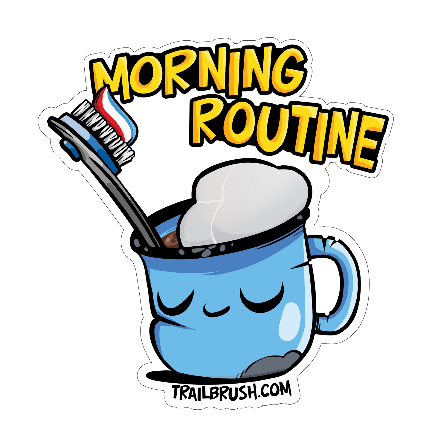 Morning Routine Sticker